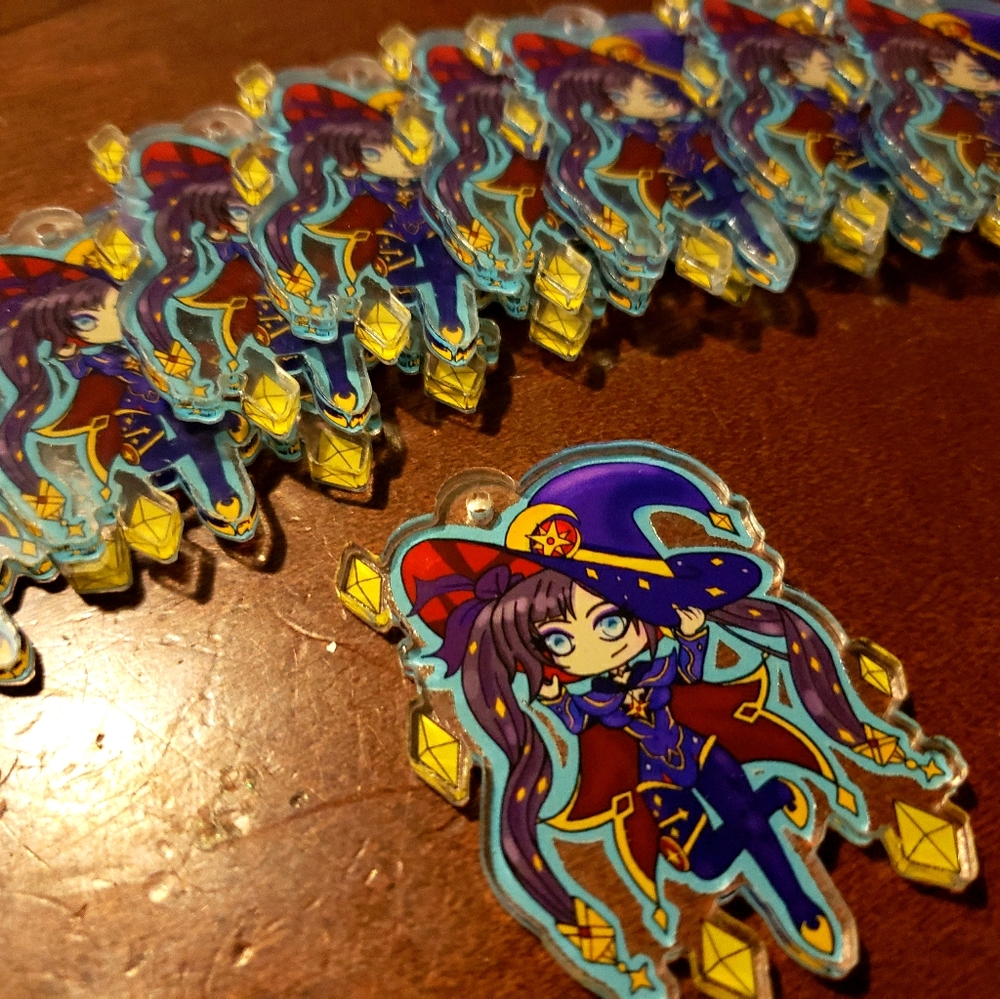 Genshin Impact Mona Acrylic Keychain